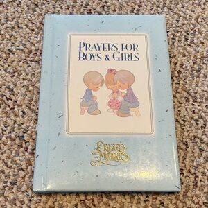 Precious Moments Prayers for Boys & Girls Book - Light Blue
